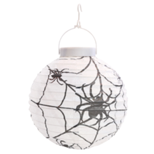 Lanterna Iluminada Teia de Aranha 20cm - 1 Un