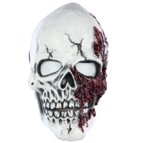 Máscara Caveira da Morte Sangrando Halloween - 1 Un