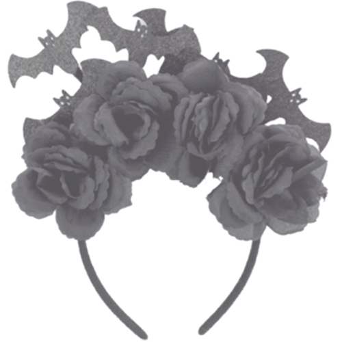 Tiara Morcego Preto - 1 Un