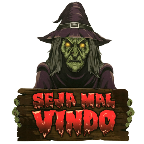 Painel Halloween Horripilante Seja Mal Vindo - 1 Un