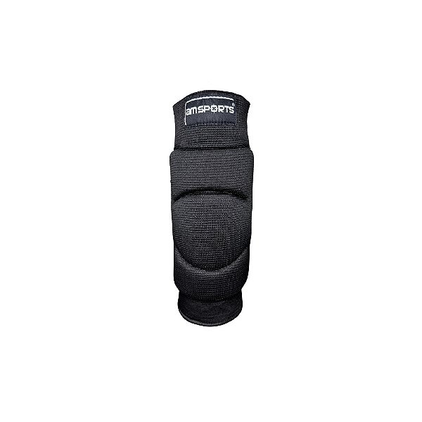 Joelheira Infantil Para Goleiro AM Sports - Preto
