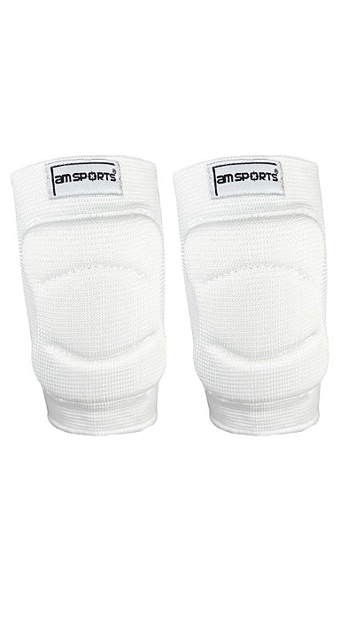Cotoveleira Infantil Para Goleiro AM Sports - Branco