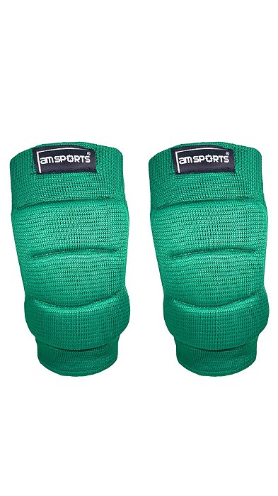 Cotoveleira Infantil Para Goleiro AM Sports - Verde Musgo
