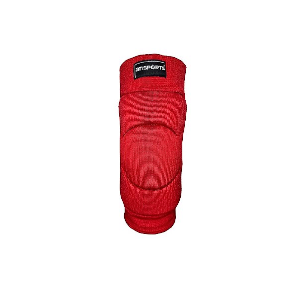 Joelheira Premium Para Goleiro AM Sports - Vermelho