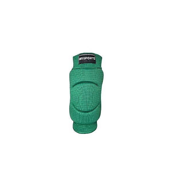 Joelheira Infantil Para Goleiro AM Sports - Verde Musgo