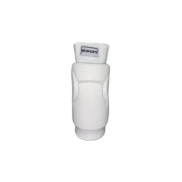 Cotoveleira Titanium Para Goleiro AM Sports - Branco