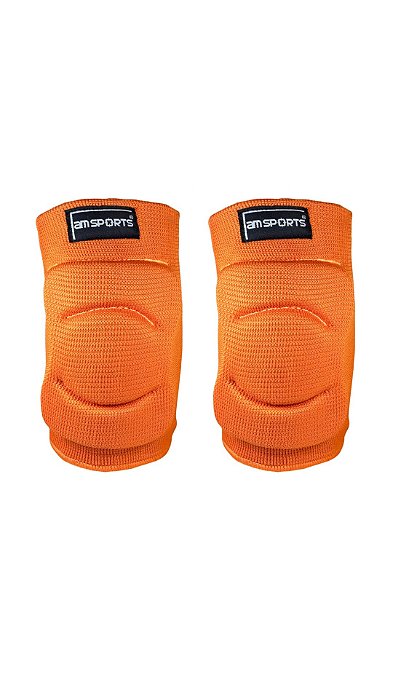 Cotoveleira Infantil Para Goleiro AM Sports - Laranja