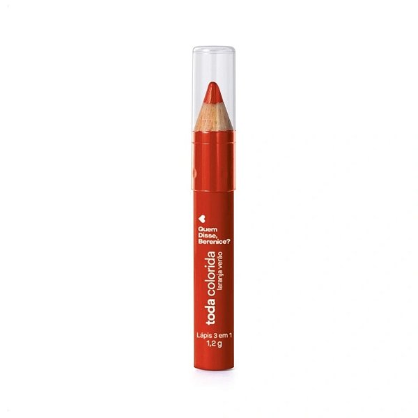 Lápis Multifuncional Laranja Verão QDB 1,2g