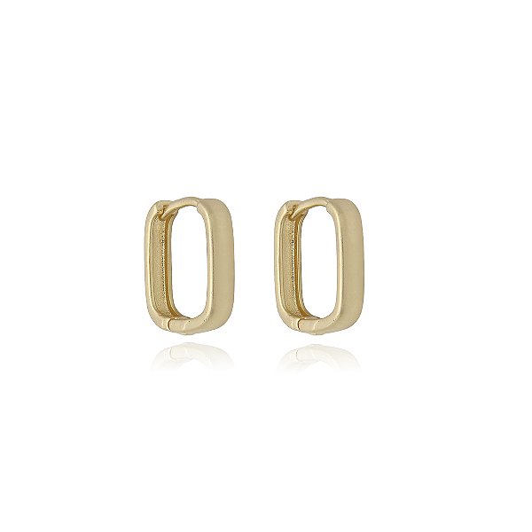 Brinco Argola Dourada Pequena Fosca Ouro 18k