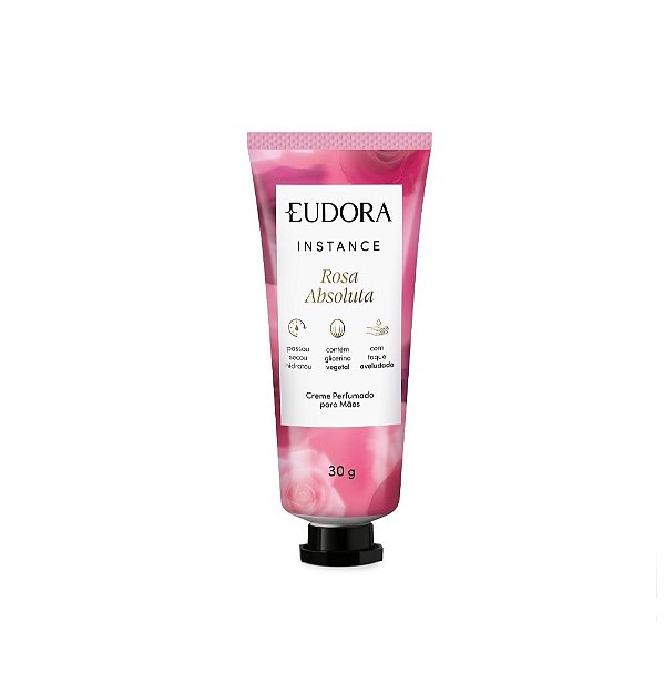Creme Perfumado para Mãos Instance Rosa Absoluta 30g