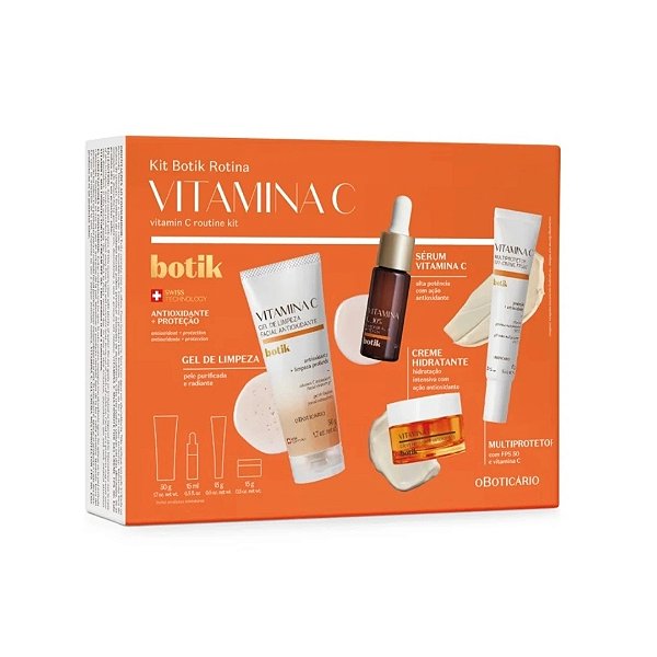 Kit Botik Vitamina C (4 itens)