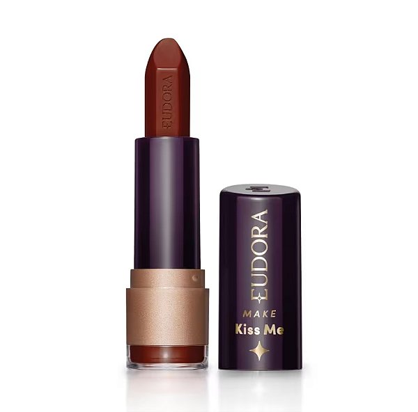 Batom Hidratante Marrom Desfile Eudora Make Kiss Me 3,7g