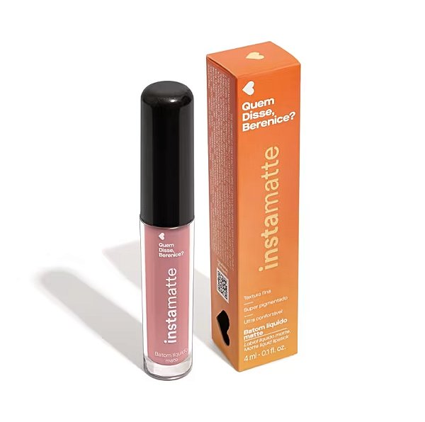 Batom Líquido Nude Cacauli Instamatte 4ml