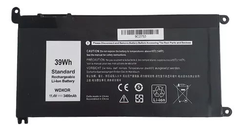 Bateria P/ Dell Latitude 3490 42wh T2jx4 3crh3 Wdx0r Wdxor