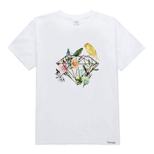 Camiseta Diamond Canary Flowers