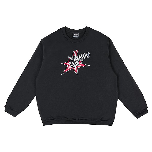Moletom Crewneck High Hammer Preto