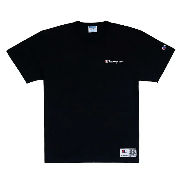 Camiseta Champion Pes Mc mini logo preta
