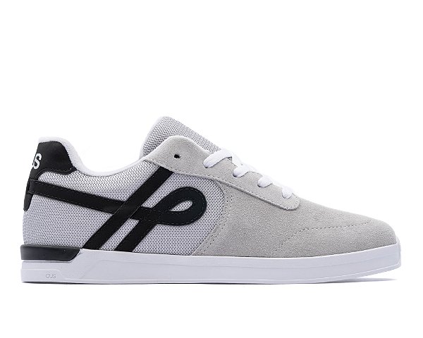 Tenis Öus Ueno Cinza Prt Branco Essencial