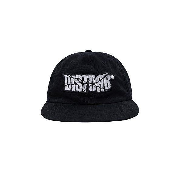 Boné Disturb Fragment 6-Panel Black