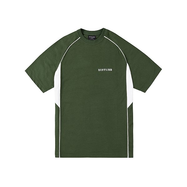 Camiseta Disturb Cutline Division Green