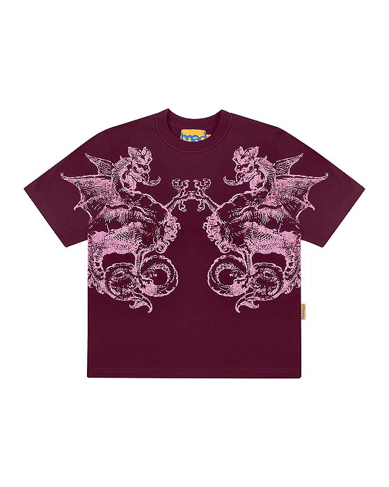 Camiseta Mad Enlatados Pente Extendido Roxo