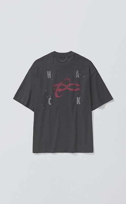 Camiseta Quadro Creations Activities Boxy Dark Grey