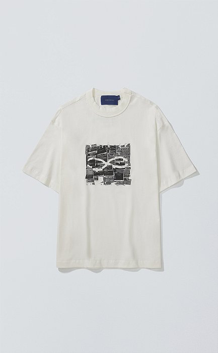 Camiseta Quadro Creations Notes Off White