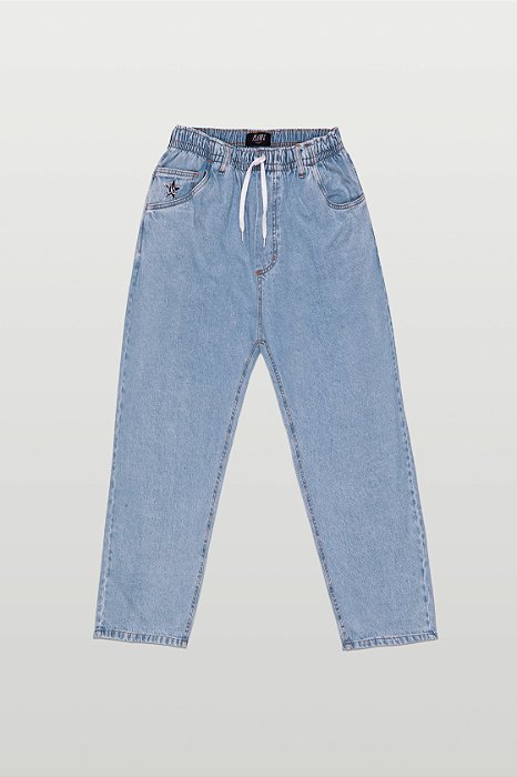 Calça Jeans Plano C Ballon Star Light Wash