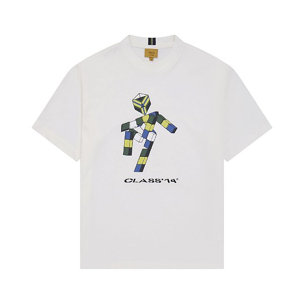 Camiseta Class Premium Pipa-Man Off White
