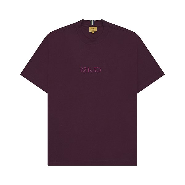Camiseta Class "Inverso" Burgundy