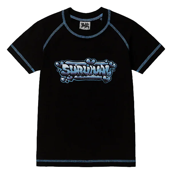 Baby Tee Survival Preto