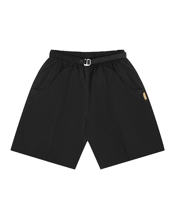 Bermuda Mad Enlatados Cargo Sarja Preto