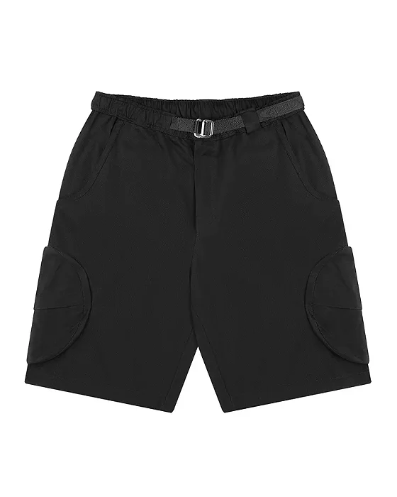 Bermuda Mad Enlatados Cargo Sarja Preto