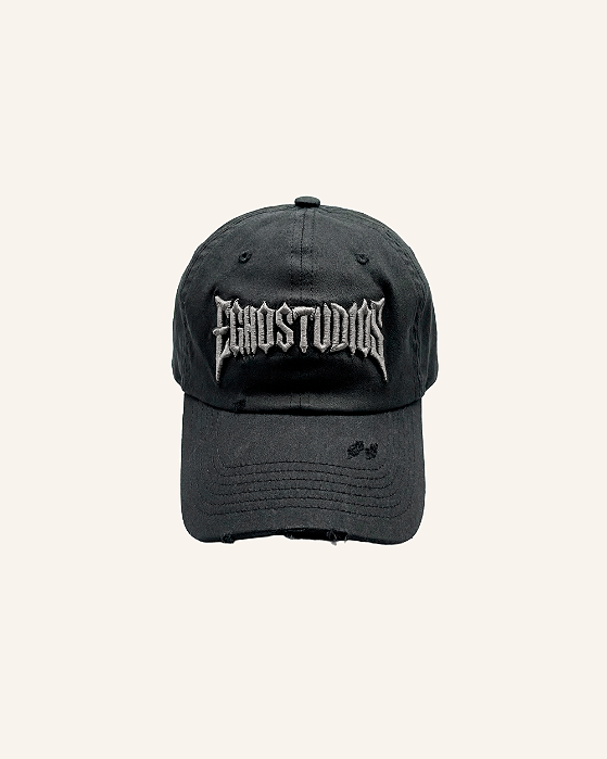 Boné Egho Black Metal Resin