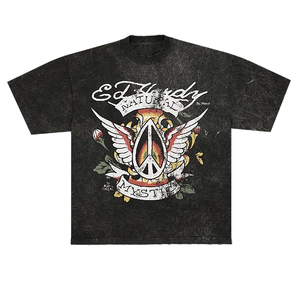Camiseta Ed Hardy X Matue "Natural Mystic" Estonado