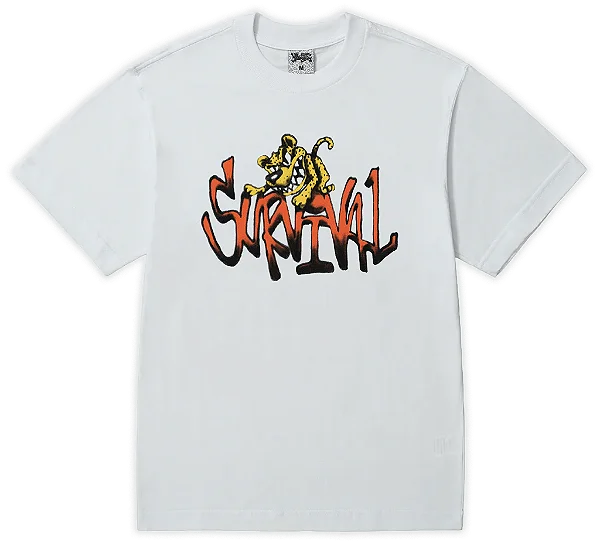 Camiseta Survival Mascote Branco