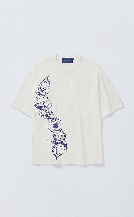 Camiseta Quadro Creations Fall Boxy Off White