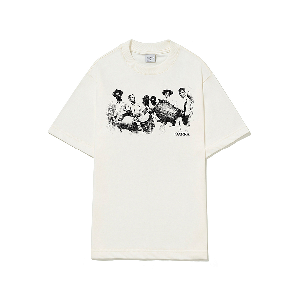 Camiseta Barra Crew Congada Off White