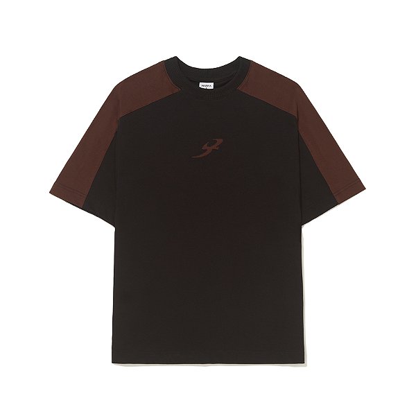 Camiseta Barra Crew Recortada B Garça