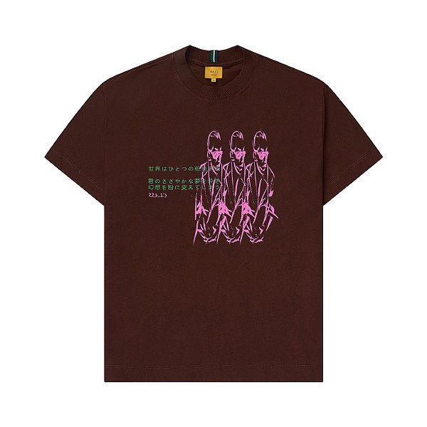 Camiseta Class Karutora Marrom