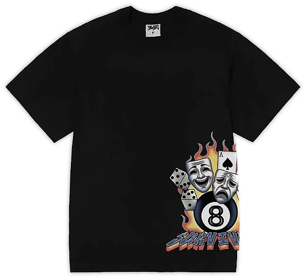 Camiseta Survival 8 Preto