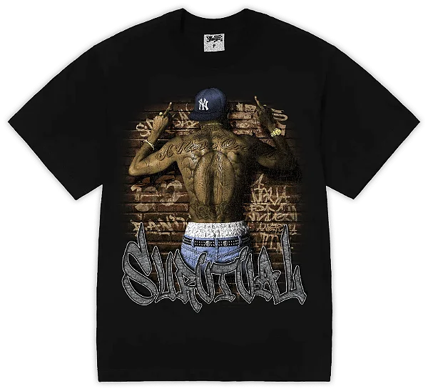 Camiseta Survival Rabel Preto