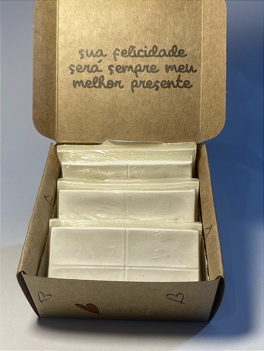 Kit 03 Sabonetes Dolamita & Argila Branca 150g