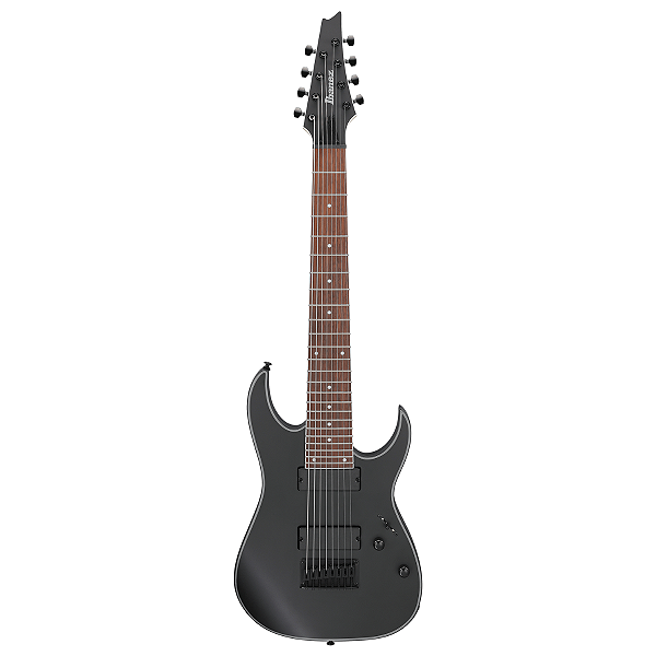 Guitarra Ibanez Rg8ex Bkf Black Flat 8 Cordas