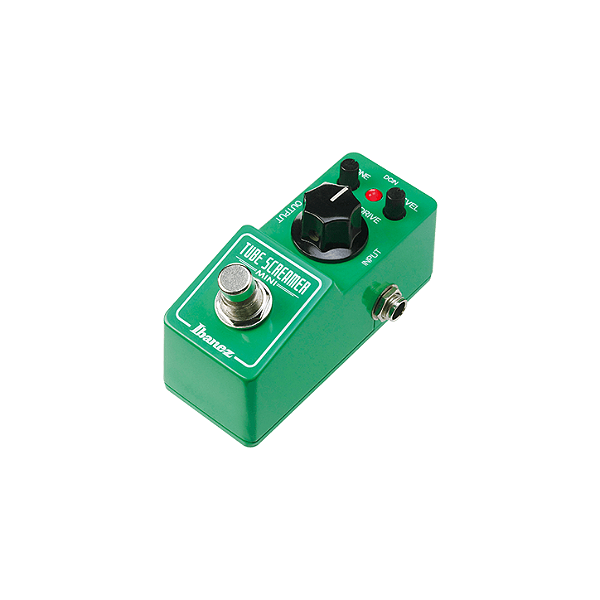 Pedal De Efeito Ibanez Tube Screamer Tsmini Verde-claro
