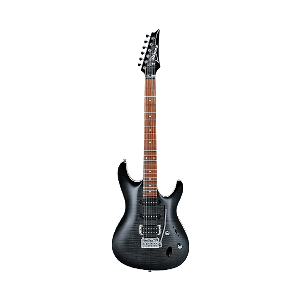 Guitarra Elétrica Ibanez Sa Standard Sa260fm Soloist De Okoume Transparent Gray Burst Envernizado Com Diapasão De Jatob