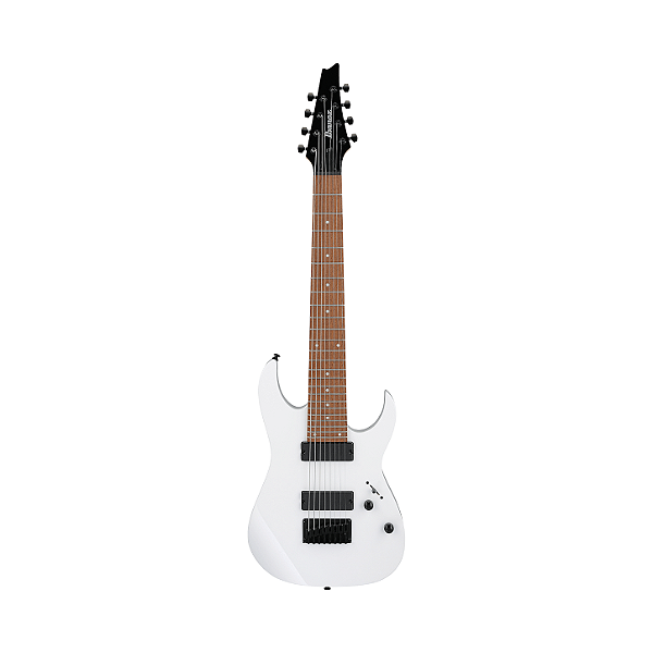 Guitarra 8 Cordas Ibanez Rg8 Wh Branca Cor Branco Orientação Da Mão Destro