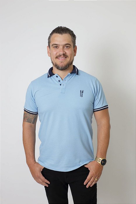 Camisa Polo Azul Nobreza | HFBrazil - Heitor Fashion Brazil - Marca de  Roupas para Família