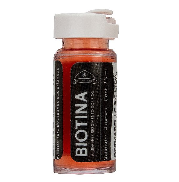 Ampola de Biotina 2,8 ml Dermabel c/25 unidades