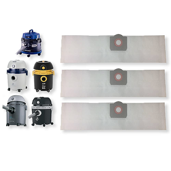 Filtro Saco Para Aspirador de Pó Arno Águapo H2po Ar12 H3po